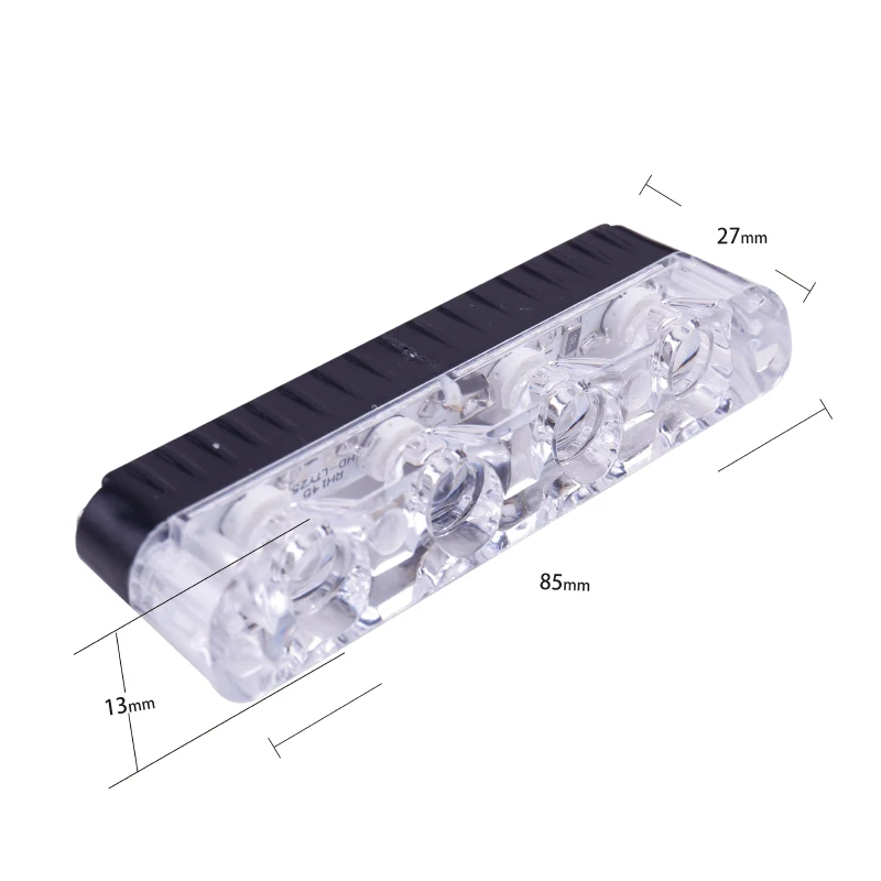 RXZ Flasher полицейский светильник стробоскоп предупреждающий 4x 4/led 4 в 1