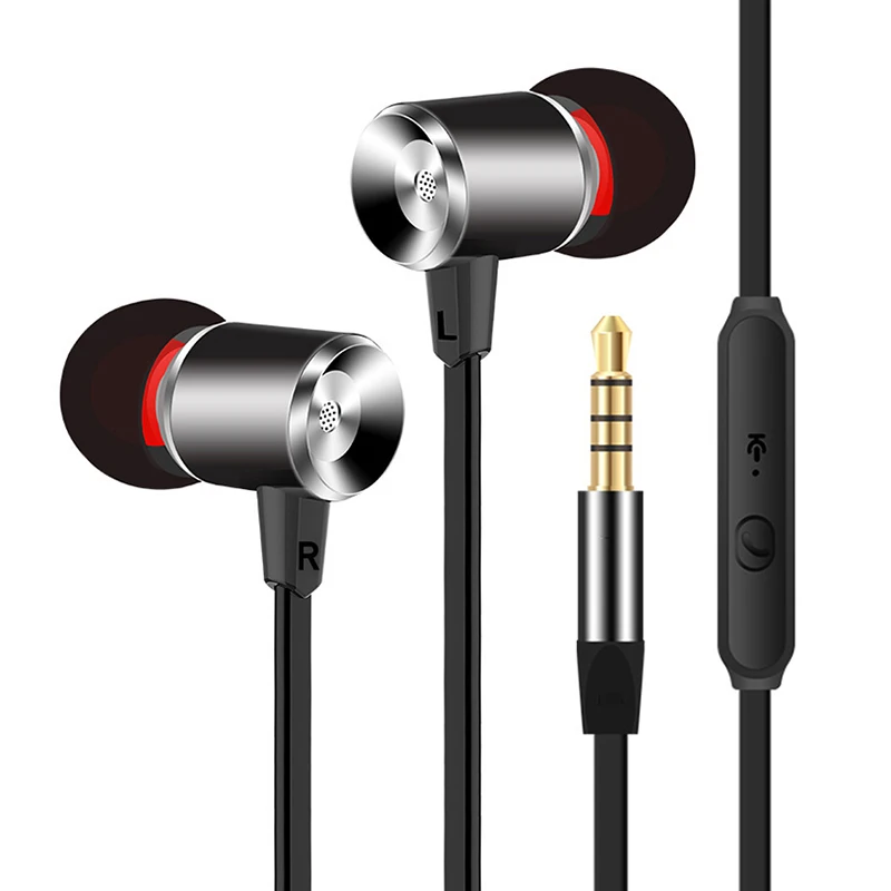 Teanfa проводные наушники для ПК 3 5 мм Hifi бас Спортивная гарнитура samsung Xiaomi Мобильный