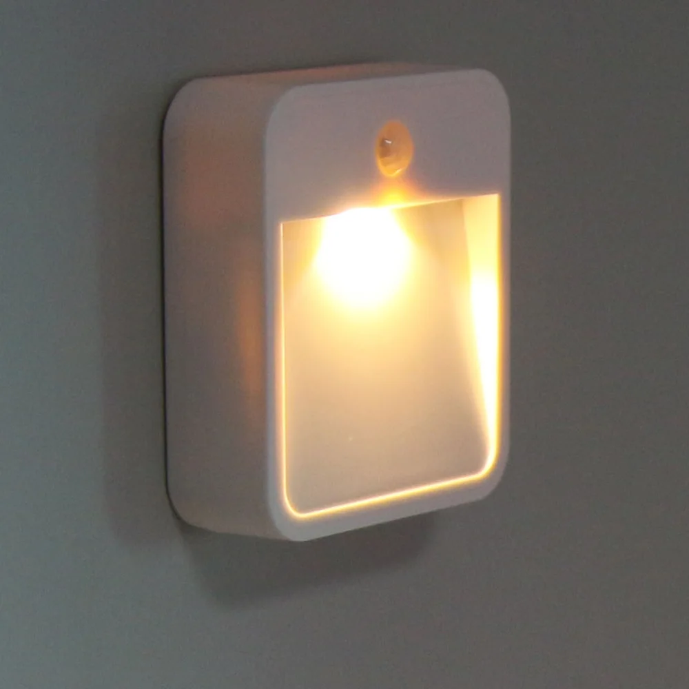 LightInBox с питанием от аккумулятора для ванной ночные светильники датчик движения