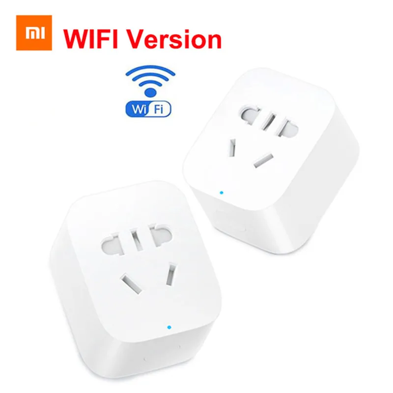 Xiaomi Mijia умная розетка с Wi-Fi версия WiFi беспроводной адаптер дистанционным