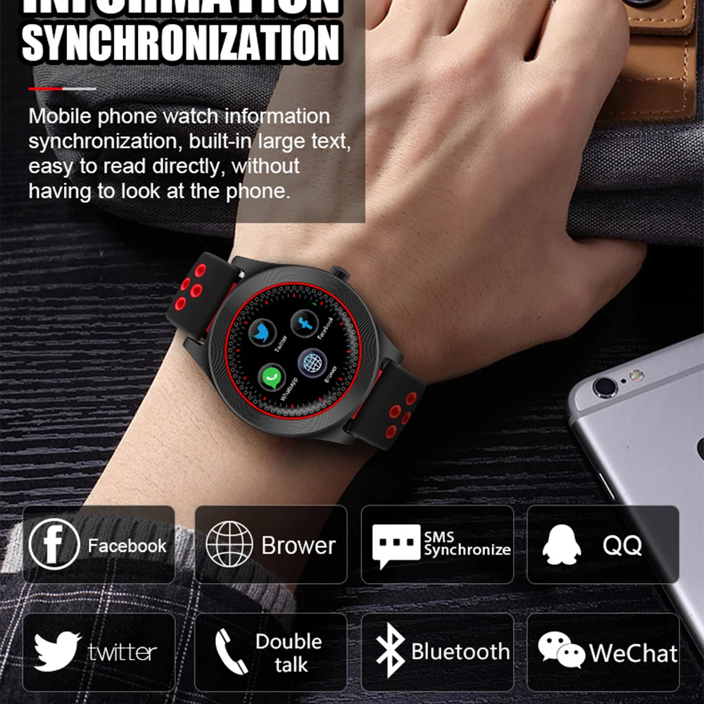 TF8 Смарт часы Bluetooth Relogio Invicta 2G SIM/TF карта MP3 плеер умные для Apple iPhone Xiaomi huawei Android IOS PK