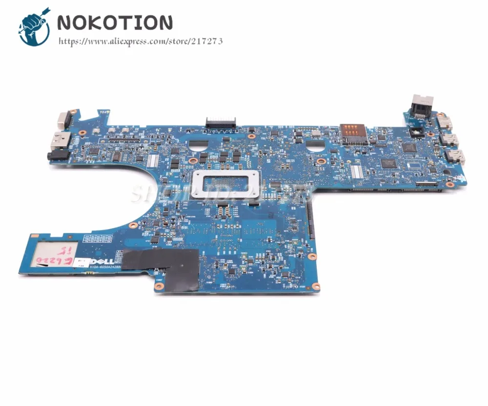 Материнская плата NOKOTION для ноутбука Dell Latitude E6220 материнская 0R97MN CN-0R97MN основная