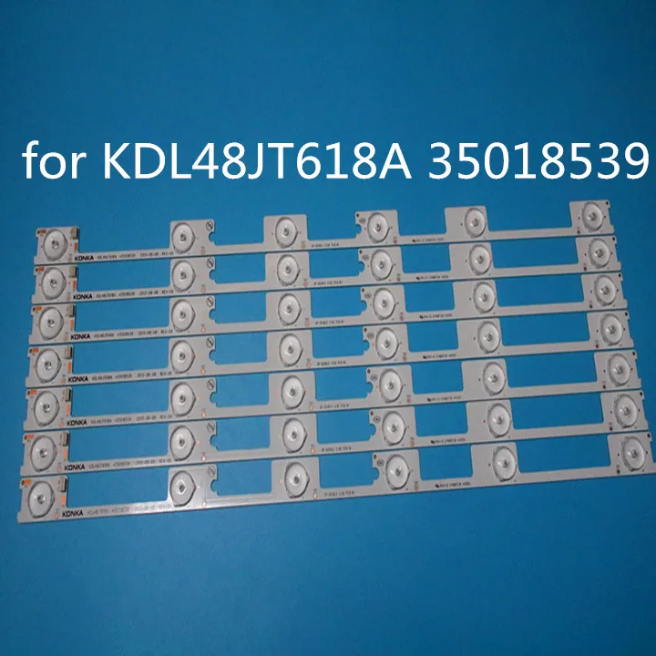 10 шт./лот оригинальная новая светодиодная лента для подсветки KONKA KDL48JT618A 35018539 6