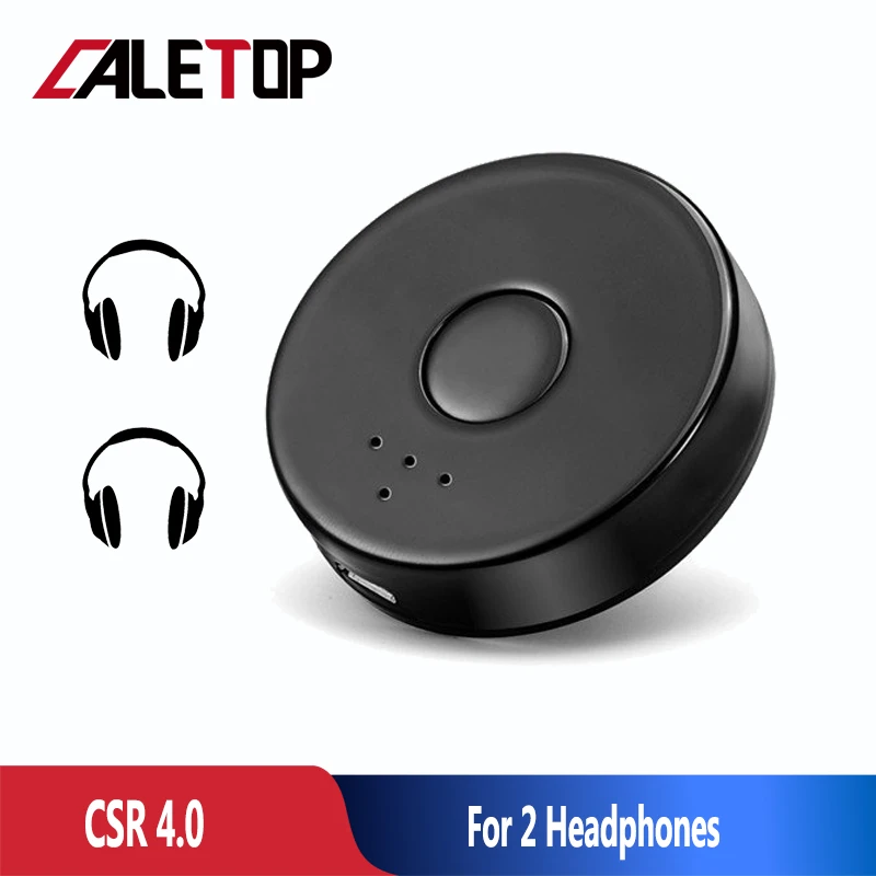 Bluetooth передатчик CALETOP для ТВ аудио 3 5 мм стерео Hi-Fi Беспроводной адаптер
