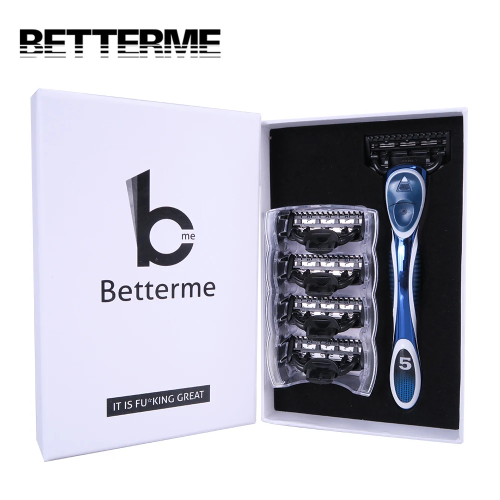 Betterme Бритвы 12 компл. руководство Для мужчин отличное качество Уход за кожей лица