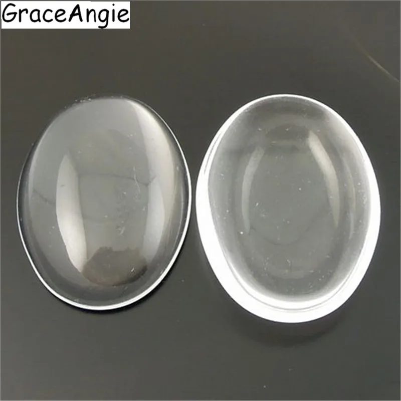 GraceAngie 10 шт. прозрачный акриловый кабошон пять размеров Микс распродажа основные