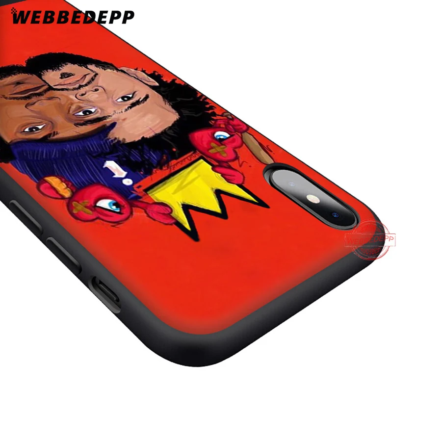 Мягкий силиконовый чехол WEBBEDEPP для iPhone 8 7 6S 6 Plus 11 Pro XS Max XR X 5 | Мобильные телефоны и