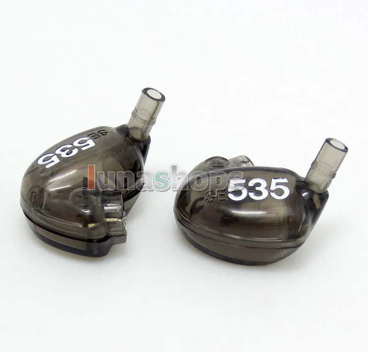 Запасные части LN004671 Корпус Корпуса для наушников Shure SE535 шумоизоляция серого