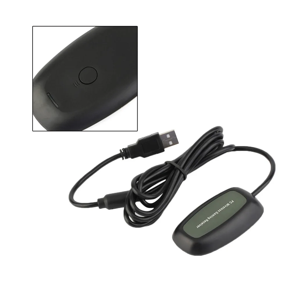 Для Xbox 360 контроллер ПК Беспроводной игровой приемник USB ресивер Адаптер для Microsoft