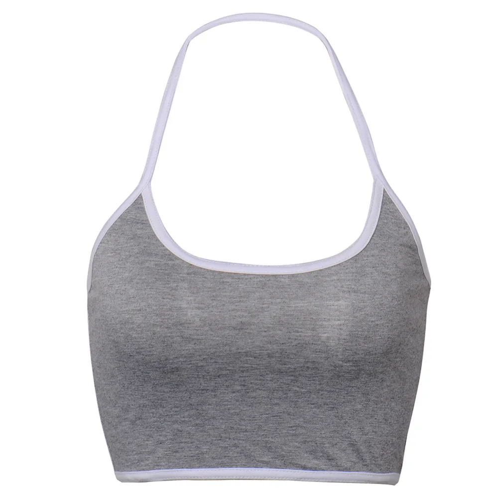 Лето 2017 г. пикантные Для женщин Топики женские укороченные одежда Бюстгальтер Crop