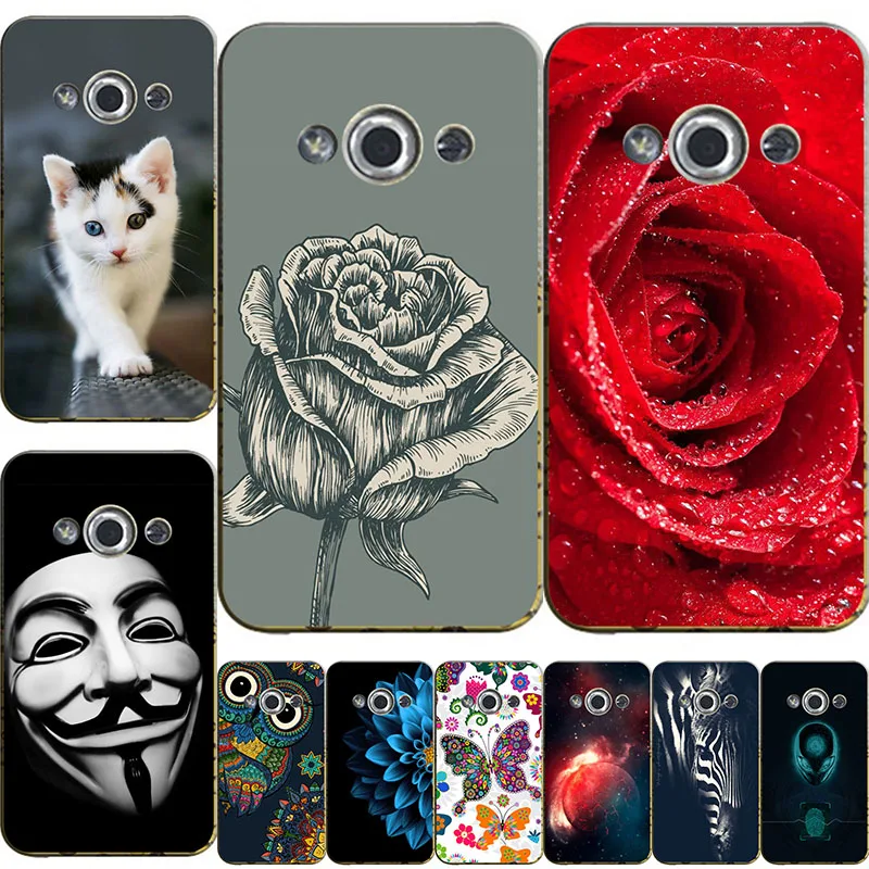 Июнь новый милый кот для Samsung Galaxy Xcover 3 G388F 4 5 &quotвысокой четкости печати Мягкий ТПУ