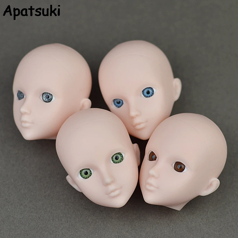 

Тренировочные головы для кукол, оригинальная 3D голова для кукла Синьи, для 11,5 дюймов головок для кукол 1/6, голова для кукол BJD, для отработки нанесения макияжа