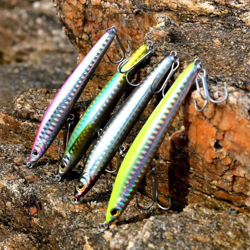 AOCLU воблеры супер качество 4 вида цветов 9 5 см 17 г жесткая Приманка Minnow Кривошип VIB