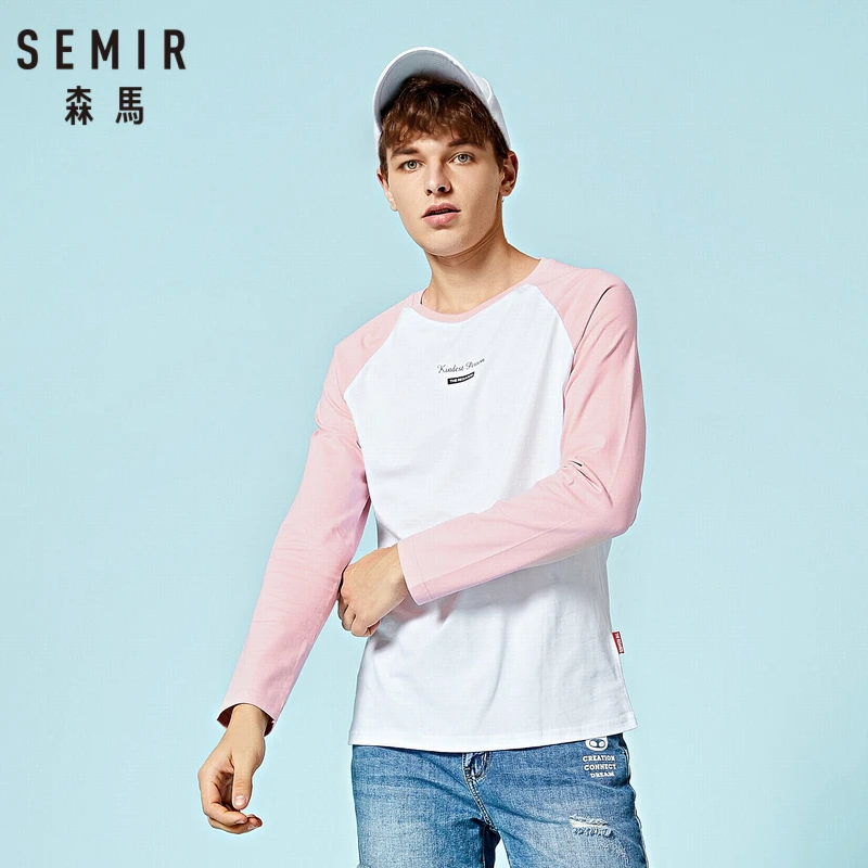 SEMIR мужская Трикотажная Бейсбольная Футболка Мужская футболка с графическим