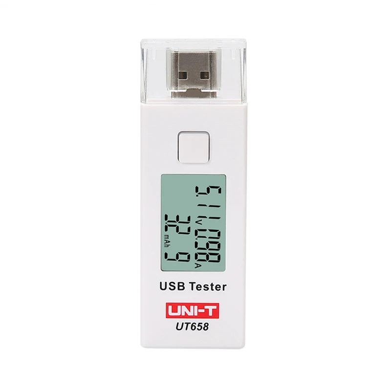 

UNI-T UT658 USB Tester U Disk Doctor Digital Voltmeter Ameter Charger Voltage Current Meter For Cell Phone Mobile Power Notebook