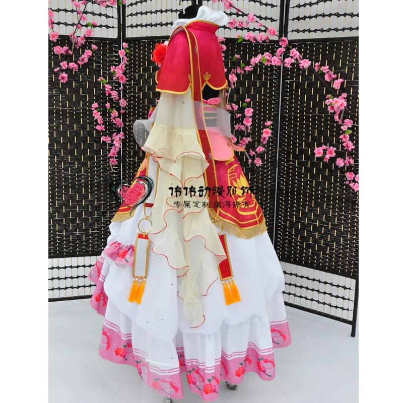 Костюм для косплея lovelive нисикино Маки 7 Lucky Gods форменная форма на заказ античное