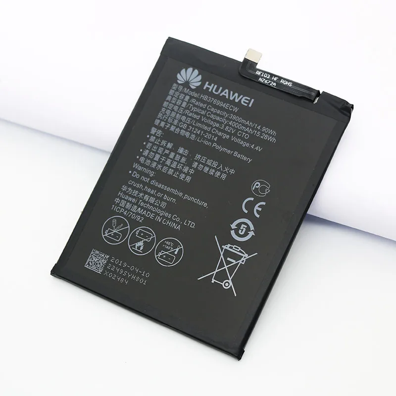 100% Оригинальный Huawei батарея HB376994ECW для Честь V9 Honor 8 Pro DUK AL20 TL30 запасная на 4000