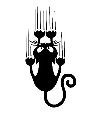 

Cat Sticker Car Decals Vinyl Creative Car Rear Window Decor ZP168
