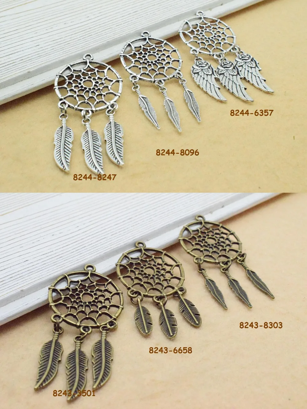 10 шт. серьги-подвески Ловец снов | Украшения и аксессуары