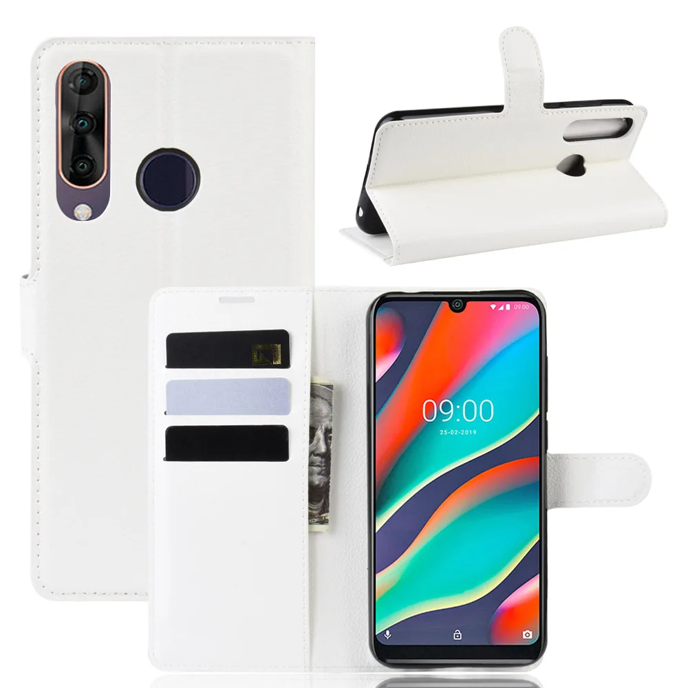 Micgita кожаный чехол для Wiko View 3 Pro с рисунком личи, флип-чехол в виде книги, чехол-бумажник для Wiko View 3 Pro/Wiko View 3, чехол