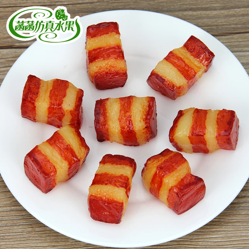 

tb040 Artificial model pvc meat toy film props