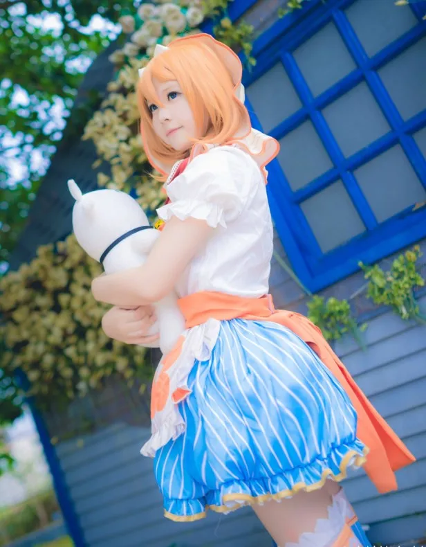 Костюм горничной Kousaka Honoka костюм для косплея LOVE LIVE сказка юбка Лолиты| |