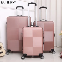 travel rolling luggage sipnner wheel abspc women suitcase on wheels men fashion cabin carry on trolley box luggage 2028 inch