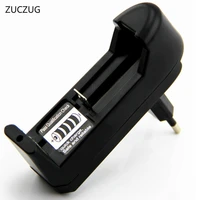 zuczug eu plug ajustable universal battery charger charging for 3 7v 18650 16340 14500 li ion rechargeable battery 1pc
