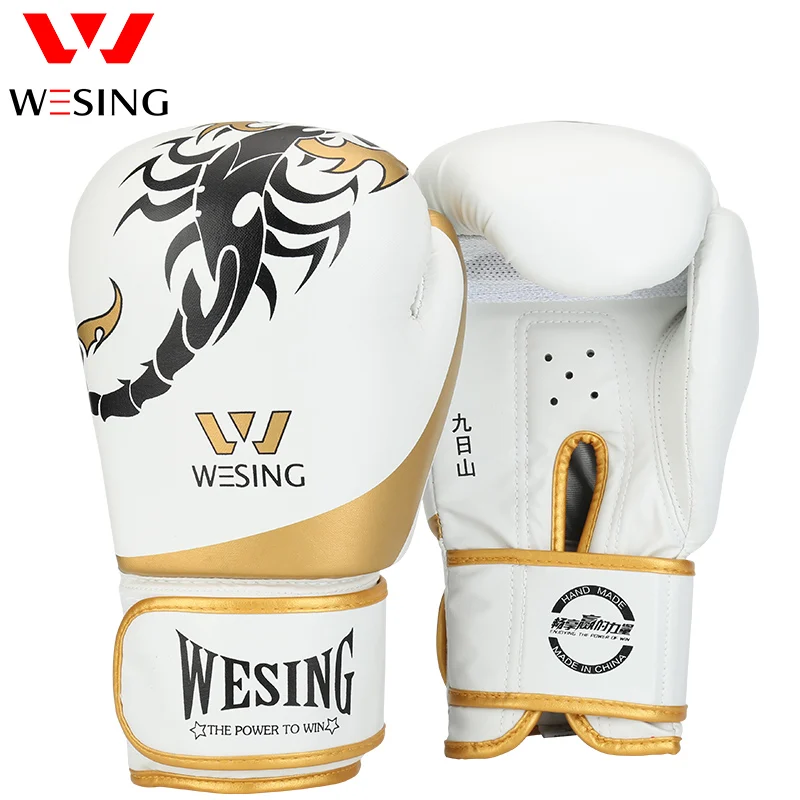 WESING новый стиль Боксерские перчатки для санды боксерские тренировочные Guantes De