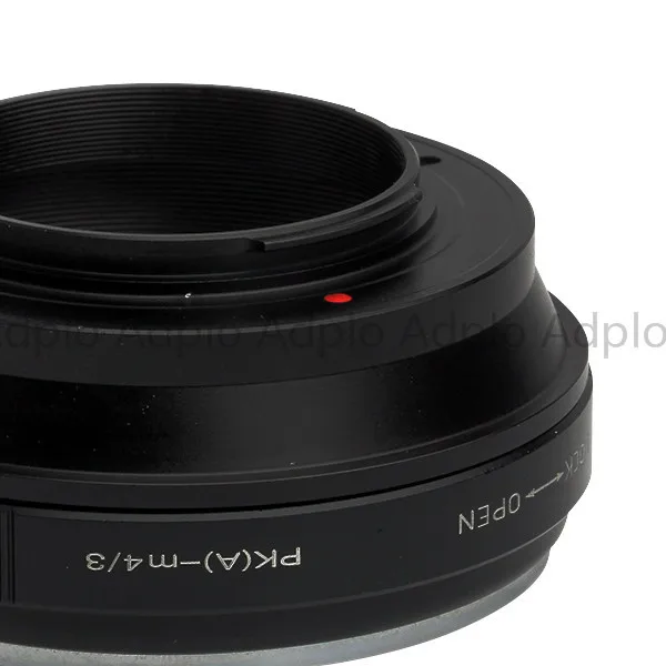 Адаптер объектива Pixco для Pentax A lens to Micro 4/3 Panasonic LUMIX GM1 GX7 GF6 GH3 G5 GF5 GX1 GF3 G3 GH2 G2 GF2 G1 GF1 G10 |