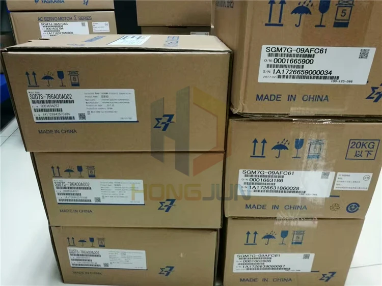 SGM7G 09AFC61 + SGD7S 7R6A00A набор кабелей оригинальный серводвигатель и драйвер YASKAWA