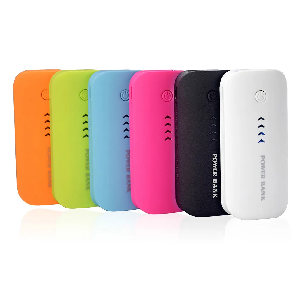 2018 Flogy 3c Store Power Bank 18650 5600mah Extreme External Battery Portable Charger Bateria Externa | Мобильные телефоны и