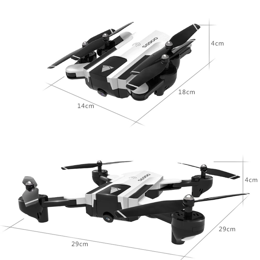 GPS Дроны с камерой Hd 1080p камера Дрон Rc Fpv Квадрокоптер автоматический следящий