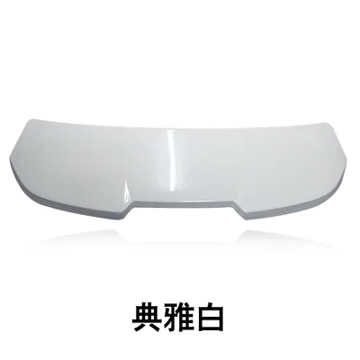 white color Для Ford Ecosport 2013 высокое качество АБС пластик задний спойлер на крышу багажника крыло крышка багажника автомобильные аксессуары - Цвет: white color