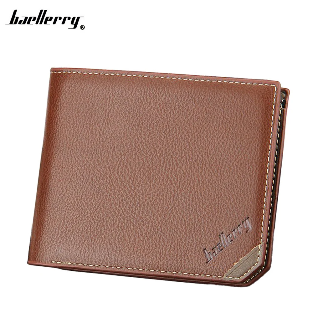 2017 Мужская Винтаж Короткие Кошельки Новой Англии стиль Мужской Дизайнер Кожа PU