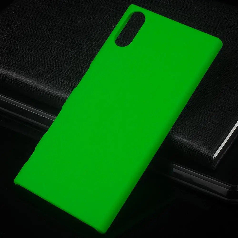 Green Пластик Coque СПС sony Xperia корпус Xzs для sony Xperia Xz Xzs s двойной F8331 F8332 G8231 G8232 телефона чехол-лента на заднюю панель - Цвет: Green