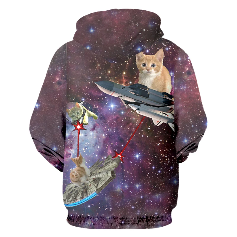 OGKB мужские горячие длинные 3D толстовки принт пламя Джокер хип хоп большой размер