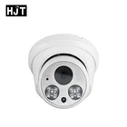 HJT 5,0-мегапиксельная IP-камера POE48V, встроенный аудио слот для SD-карты, камера видеонаблюдения, пластиковая, внутренняя, полушарие