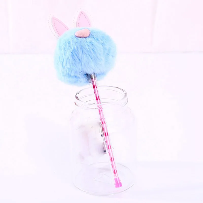 blue style 2 1 шт. милые Kawaii единорог плюшевые игрушки мягкие животные Единорог игрушка для детей Мягкий шар гелевая ручка с подвеской oyuncak школьные принадлежности подарок - Цвет: blue style 2