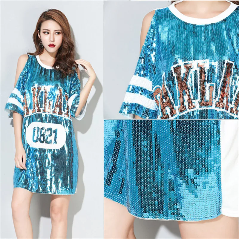 2019 летние женские футболки с принтом перьев и блесток футболка свободного кроя