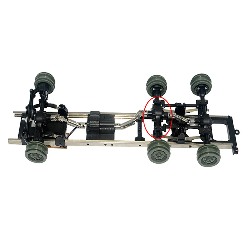 Металлический средний мост центральная ось для WPL 6WD RC автомобиль B16 B36