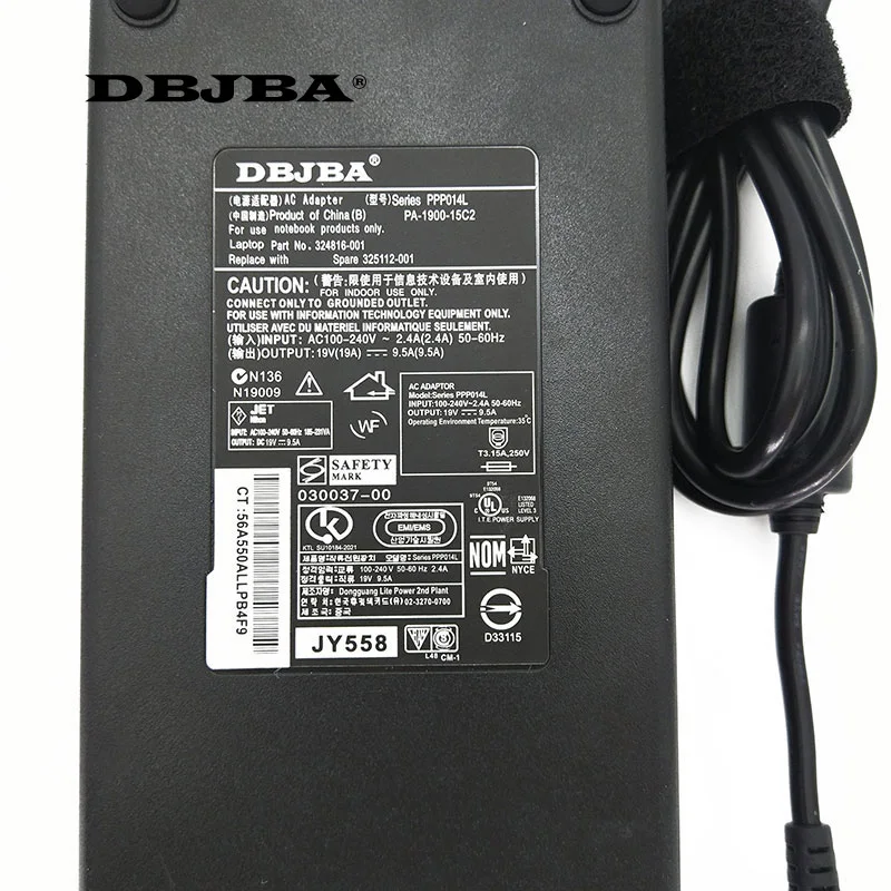 19V 9.5A 180W AC адаптер питания для MSI GX70H MS-16F2 MS-16F4 MS-17625 WT70 Z70 2PE MS-17626 D зарядное