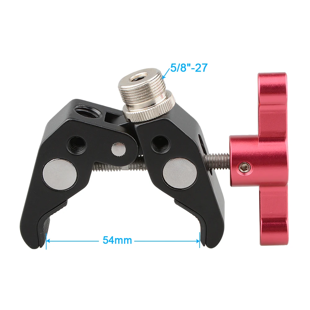 CAMVATE Супер Зажим краб плоскогубцы зажим с 1/4 &quotдо 5/8&quot конвертирующий винт