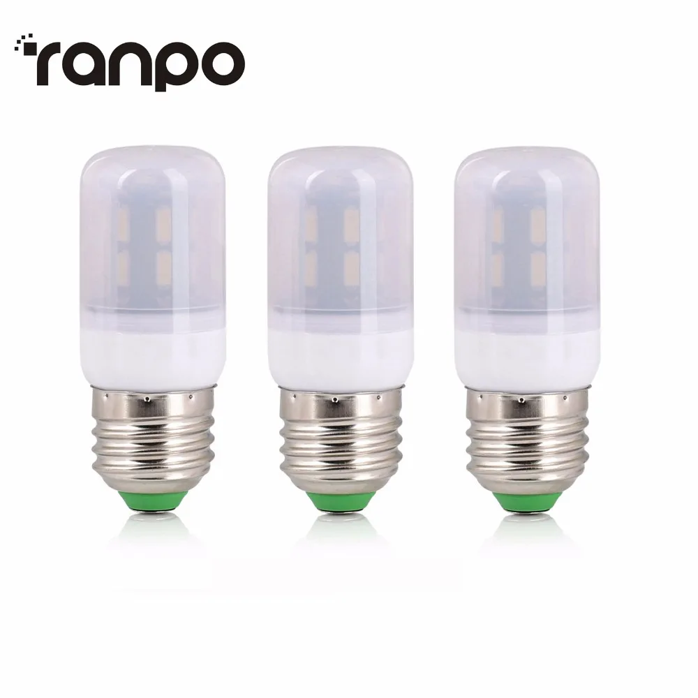 Молочно-Белая светодиодная кукурузная лампа 7030 SMD E27 AC110V 220V точечные светильники