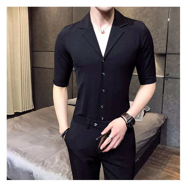 2 шт. комплект мужские рубашки и брюки Британский Стиль Camisa социальный Slim Fit рубашки мужская одежда синий Gomlek корейский Костюмы