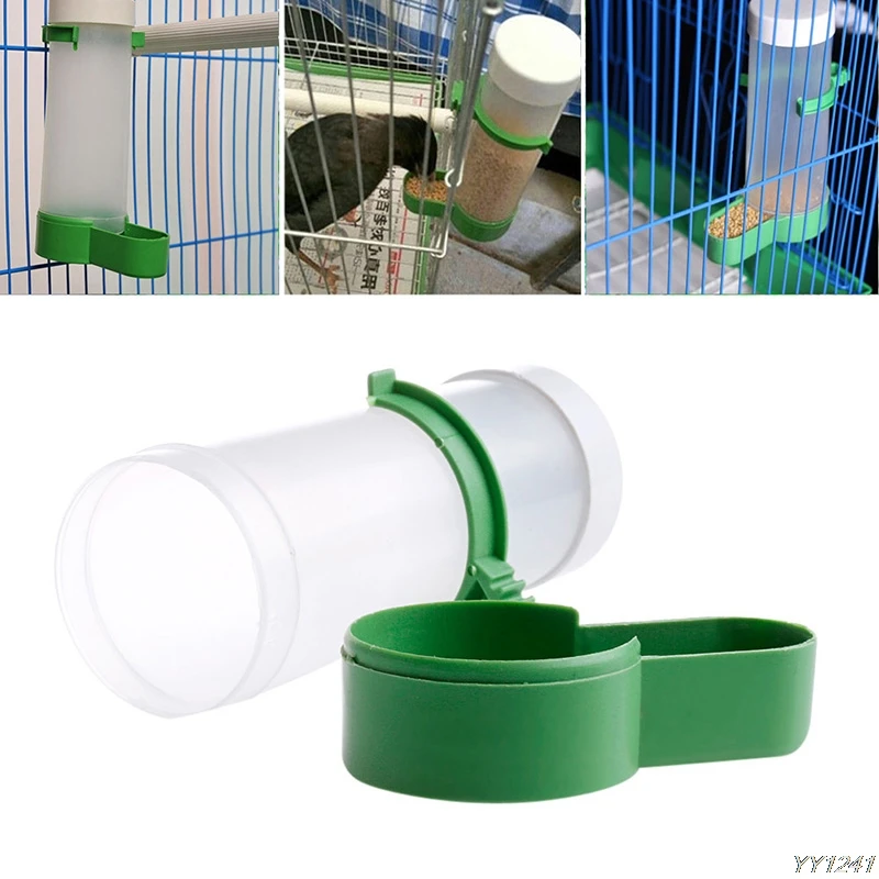 Пластиковая автоматическая поилка зажим для воды птиц птиц|bird automatic feeder|automatic bird
