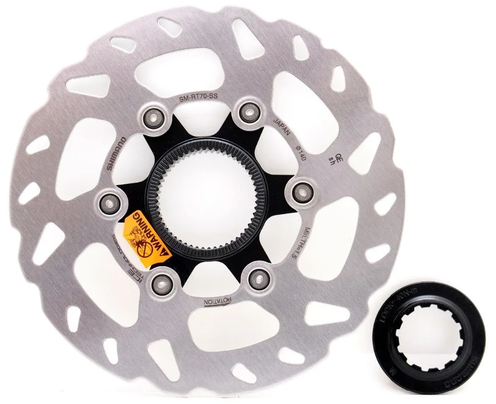 Оригинальный Shimano SLX SM RT70 диск тормозной ротор Центральный замок костюм 140 мм/160