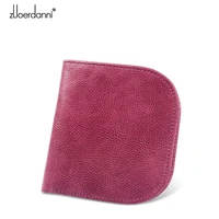 fashion short purse cowhide leather mini lady creditid card holder slim purse female coin bag women luxury gift monederos mujer