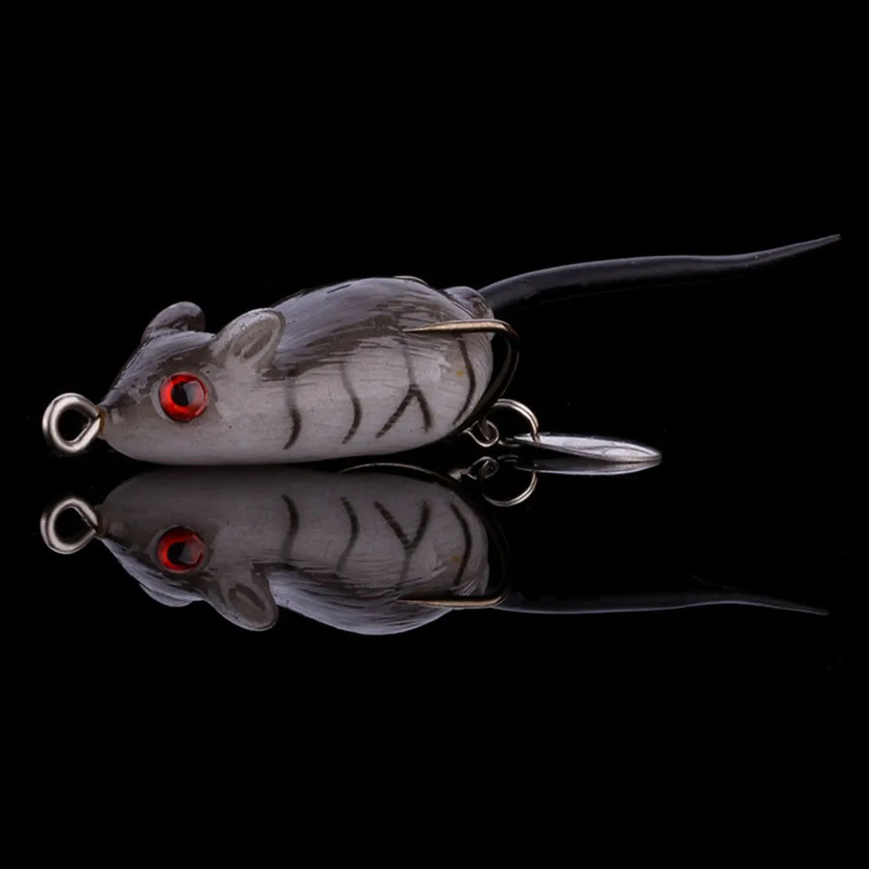 WALK FISH мягкая рыболовная приманка мышь 5 см/9 2 г с металлической ложкой
