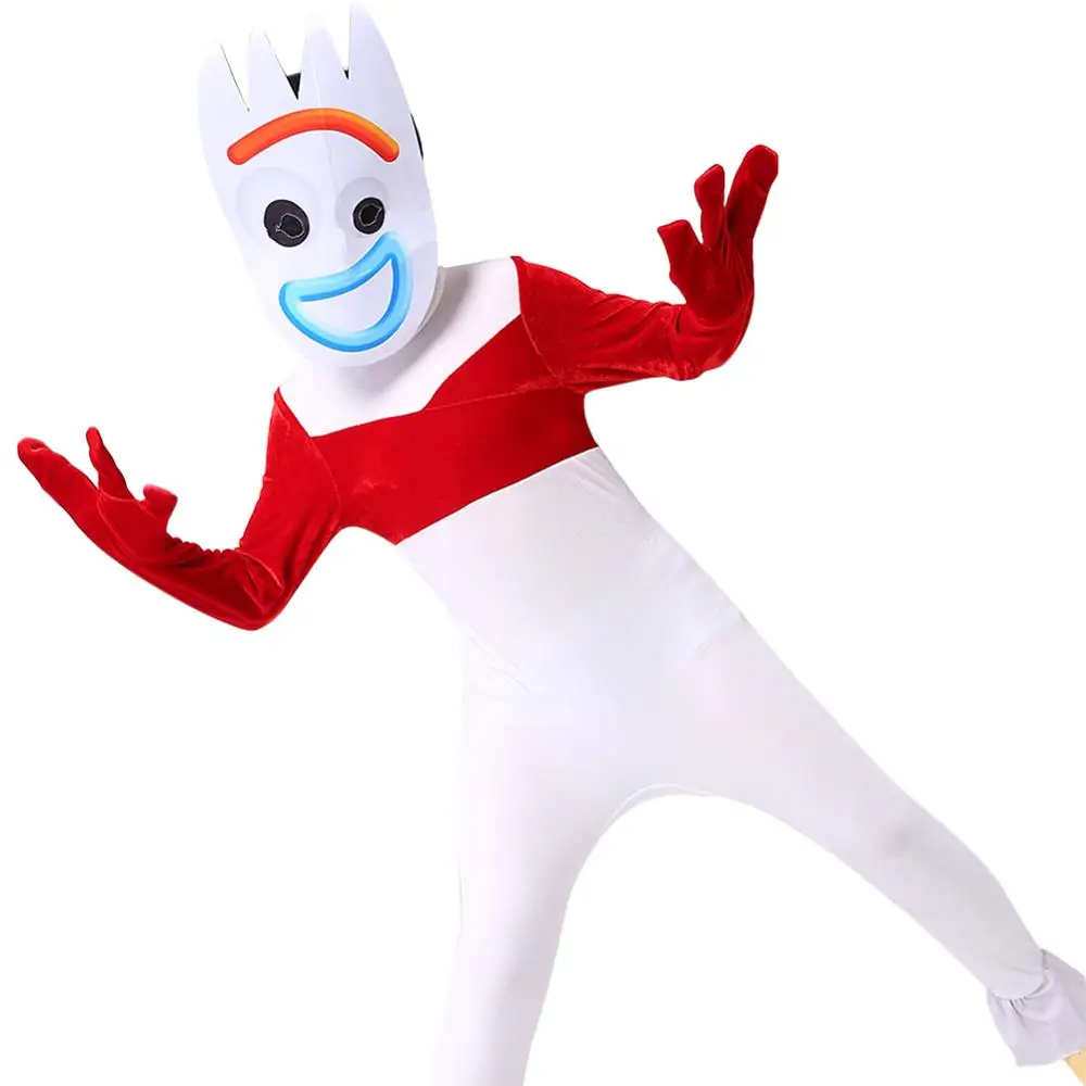 Игрушка Forky косплей костюм комбинезон наряд для детей Хэллоуин костюмы| |